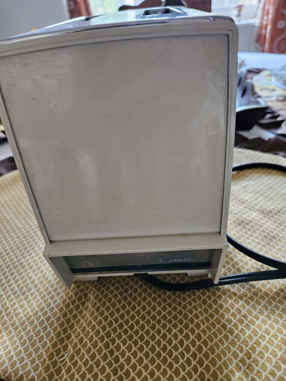 Proctor Silex Toaster Slot Control in Almond And Steel 1973